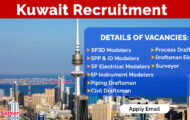 Kuwait Recruitment 2023 – Openings for Various Draftsman Posts | Apply Email
