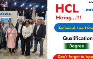 HCL Recruitment 2023 – Opening for Various Technical Lead Posts | Apply Online