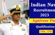 Indian Navy Recruitment 2023 – Opening for 35 Agniveer Post | Apply Online