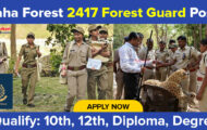 Maha Forest Recruitment 2023 – Opening for 2417 Forest Guard Posts | Apply Online