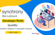 Synchrony Recruitment 2023 – Opening for Various Developer Posts | Apply Online