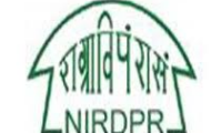 NIRDPR Recruitment 2023 – Opening for Various Research Assistant-A Posts | Walk In