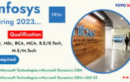 Infosys Recruitment 2023 – Opening for Various Consultant Posts | Apply Online