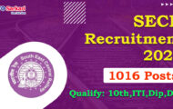 SECR Recruitment 2023 – Opening for 1016 JE, Technician Posts | Apply Online