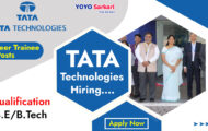 Tata Technologies Recruitment 2023 – Opening for Various Graduate Engineer Trainee Posts | Apply Online