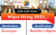 Wipro Recruitment 2023 – Opening for Various Developer Posts | Apply Online