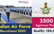 IAF Recruitment 2023 – Opening for 3500 Agniveer Intake Posts | Apply Online