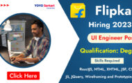 Flipkart Recruitment 2023 – Opening for Various UI Engineer II Posts | Apply Online