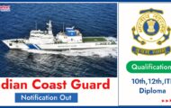 Indian Coast Guard Recruitment 2023 – Opening for 25 MTS Posts | Apply Offline