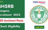 MHSRB Telangana  Recruitment 2023 – Opening for 1520 Assistant Posts | Apply Online