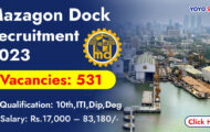 Mazagon Dock Recruitment 2023 – Opening for 531 Carpenter Posts | Apply Online