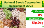NSC Recruitment 2023 – Opening for 89 Junior Officer Posts | Apply Online