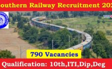 Southern Railway Recruitment 2023 – Opening for 790 Technician Posts | Apply Online