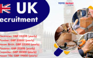 UK Recruitment 2023 – Openings for Various Electrician, Plumber Posts | Apply E-mail