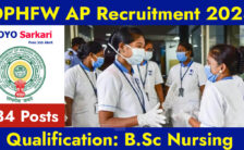 DPHFW AP Recruitment 2023 – Opening for 434 Staff Nurse Posts | Apply Offline