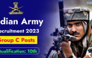 Indian Army Recruitment 2023 – Opening for 24 Group C Posts | Apply Online
