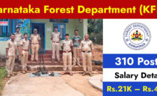 KFD Recruitment 2023 – Opening for 310 Forest Watcher Posts | Apply Online