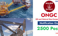ONGC Recruitment 2023 – Opening for 2500 Apprentice Posts | Apply Online