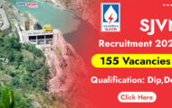 SJVN Recruitment 2023 – Opening for 155 Field Engineer Posts | Apply Online